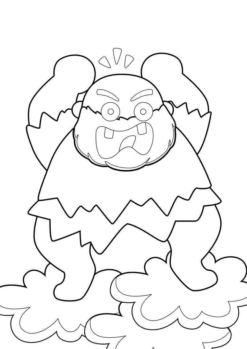 12 Jack And The Beanstalk Coloring Pages Jack And The Etsy