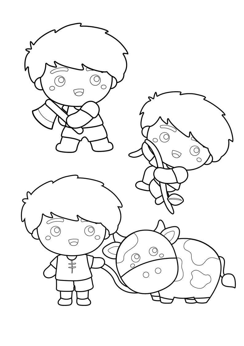 12 Jack And The Beanstalk Coloring Pages Jack And The Etsy