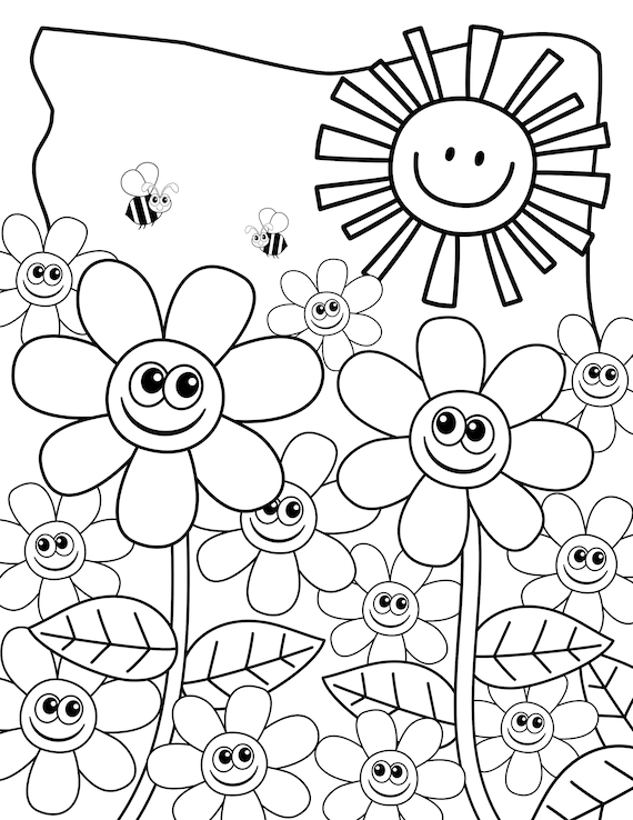 Flowers Reverse Coloring Book – Creative Escapes - Creative Bee