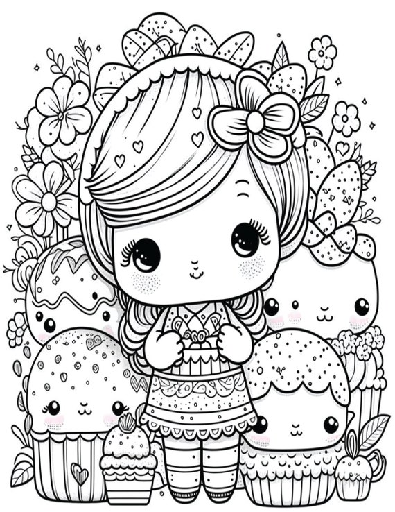 dibujos kawaii para pintar de bff - Buscar con Google  Cute coloring  pages, Coloring pages for girls, Coloring pages for teenagers