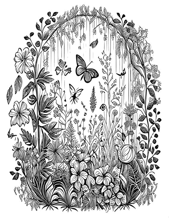 Free Fantasy Printable Coloring Pages