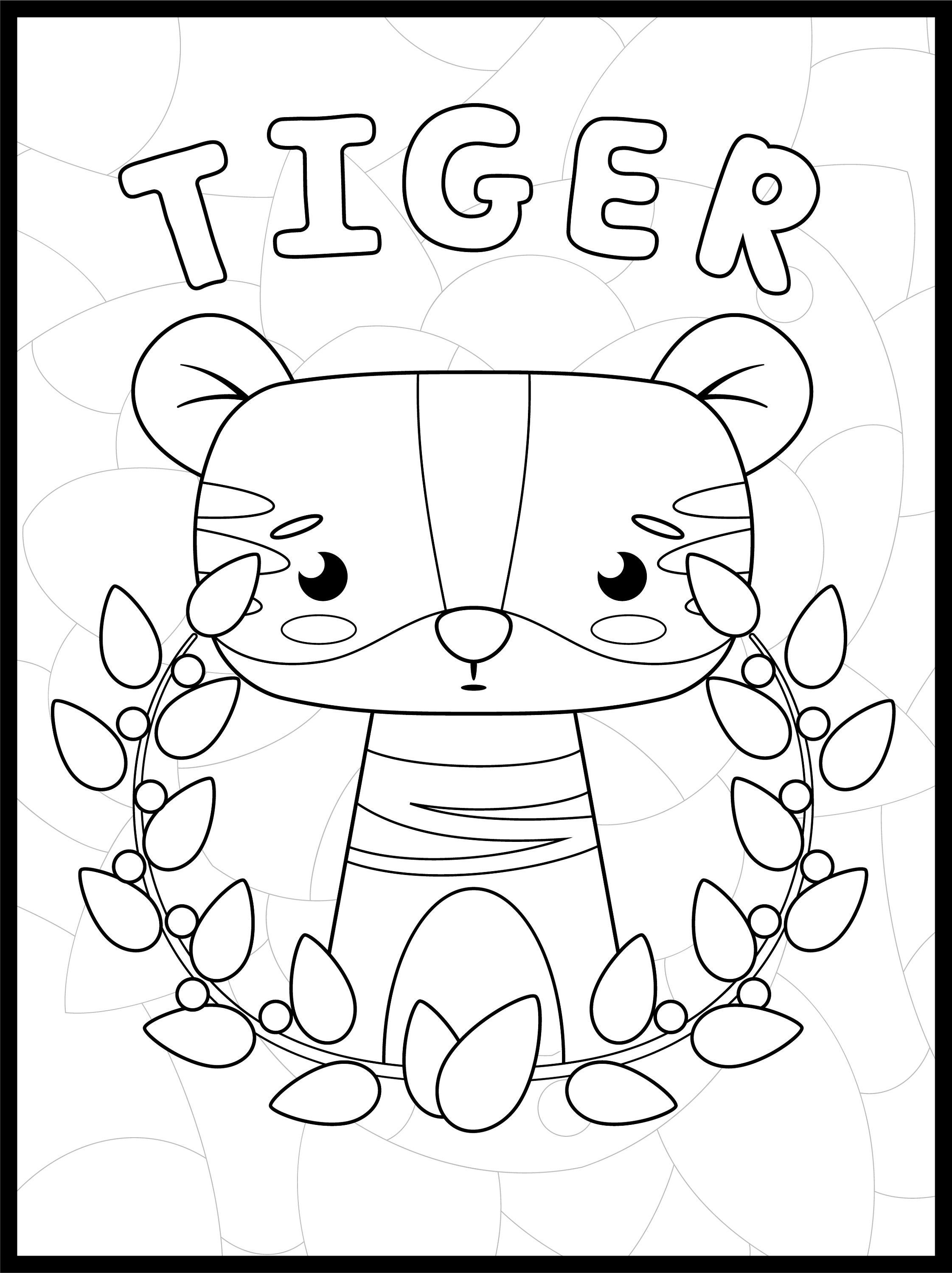 25 Cartoon Animal Coloring Pages for Kids! - Cartoon Animal Printable ...