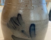 Vintage Rowe Pottery Works Salt Glazed Crock