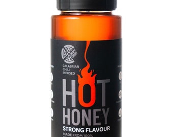 Calabrian Hot Honey, 100% Natural, Canadian Product, Small Batch, Small Business