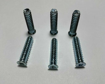 Replacement IKEA Part Number 102138 (6 pack) Metal Screws Parts Fitting - Furniture Hardware