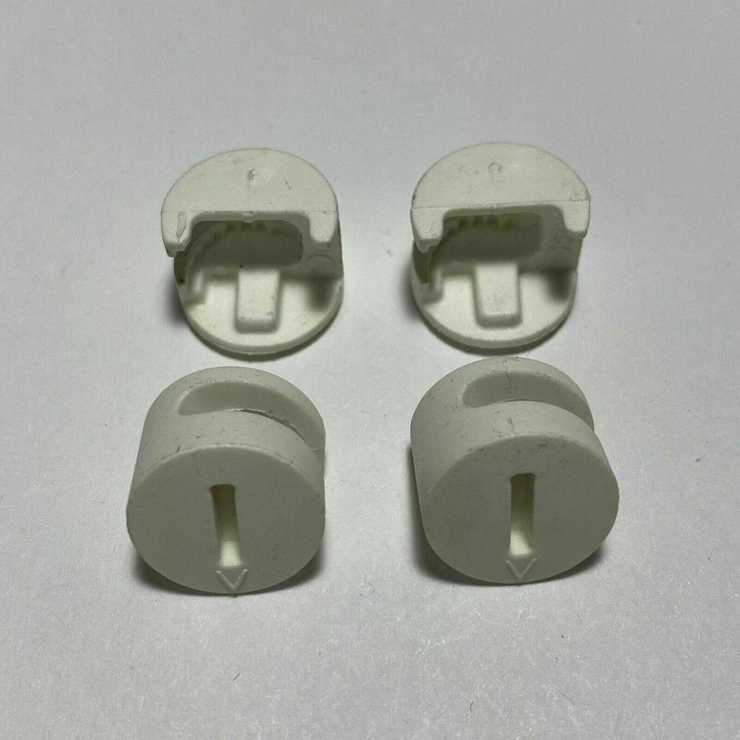 Replacement IKEA Part Number 119030 117434 4 Pack Plastic Cam Lock Nuts White Parts Furniture