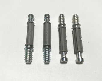 Replacement IKEA Part Number 112996 (4 pack) Cam Lock Screws Fasteners Bolts Replacement - Furniture Hardware