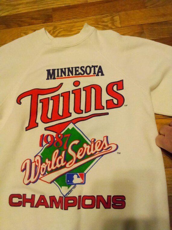 Vintage MLB 1987 World Champion Minnesota Twins S… - image 8