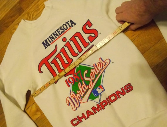 Vintage MLB 1987 World Champion Minnesota Twins S… - image 3