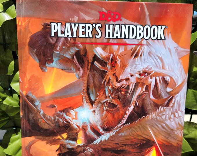 D&D Players Handbook Etsy