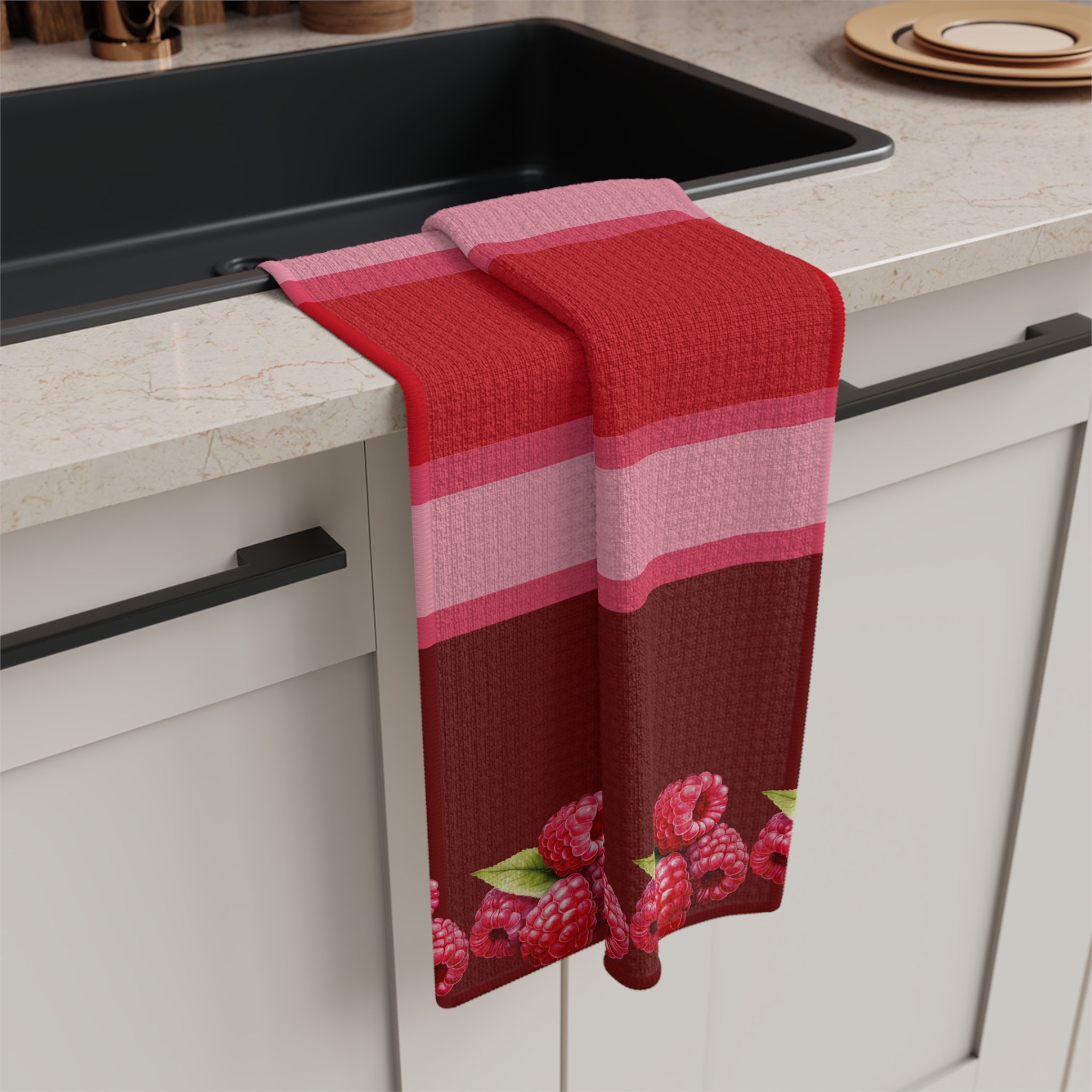 NEGIGA Kitchen Towels，Goth Kitchen Decor，Kitchen Towels and Dishcloths  Sets，Tarot Hand Towels，Towels Sets of 2