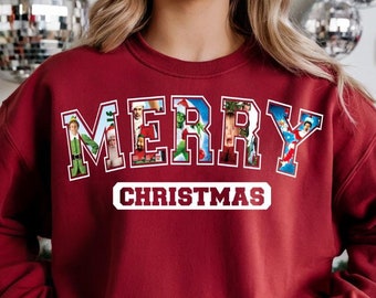 Christmas Movie PNG, Retro Christmas SVG, Sublimination Design, Funny Holiday Christmas Characters, Shirt PNG Design, Digital Download