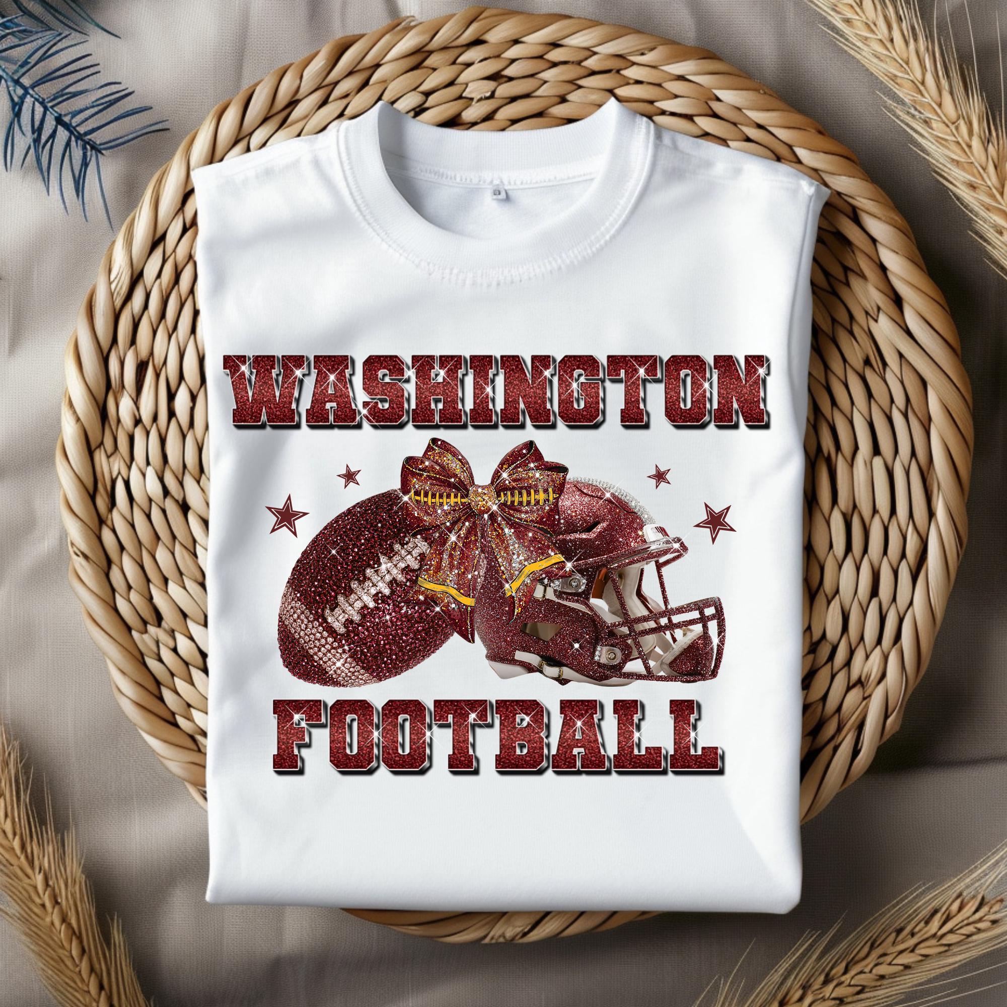 Washington Football Glitter PNG, Burgundy Sparkle Helmet Gold ...