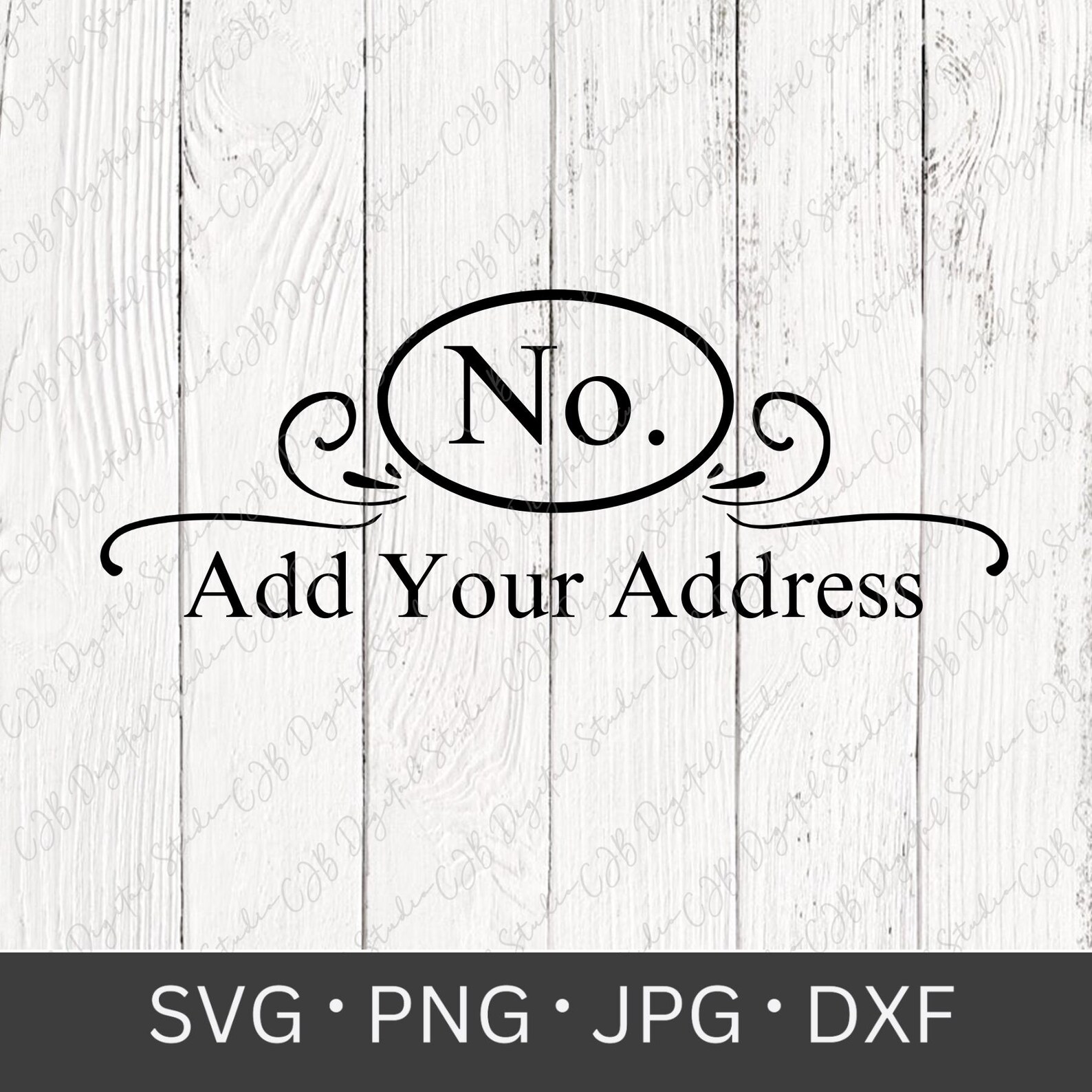 Custom Mailbox SVG, Vinyl Mailbox Decal Cut File PNG, House Numbers ...