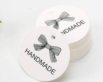 Personalized Gift Tag | Custom Tags for Favors | Custom Tags for Small Business | Personalized Business Logo Tags | 3.5cm Diameter