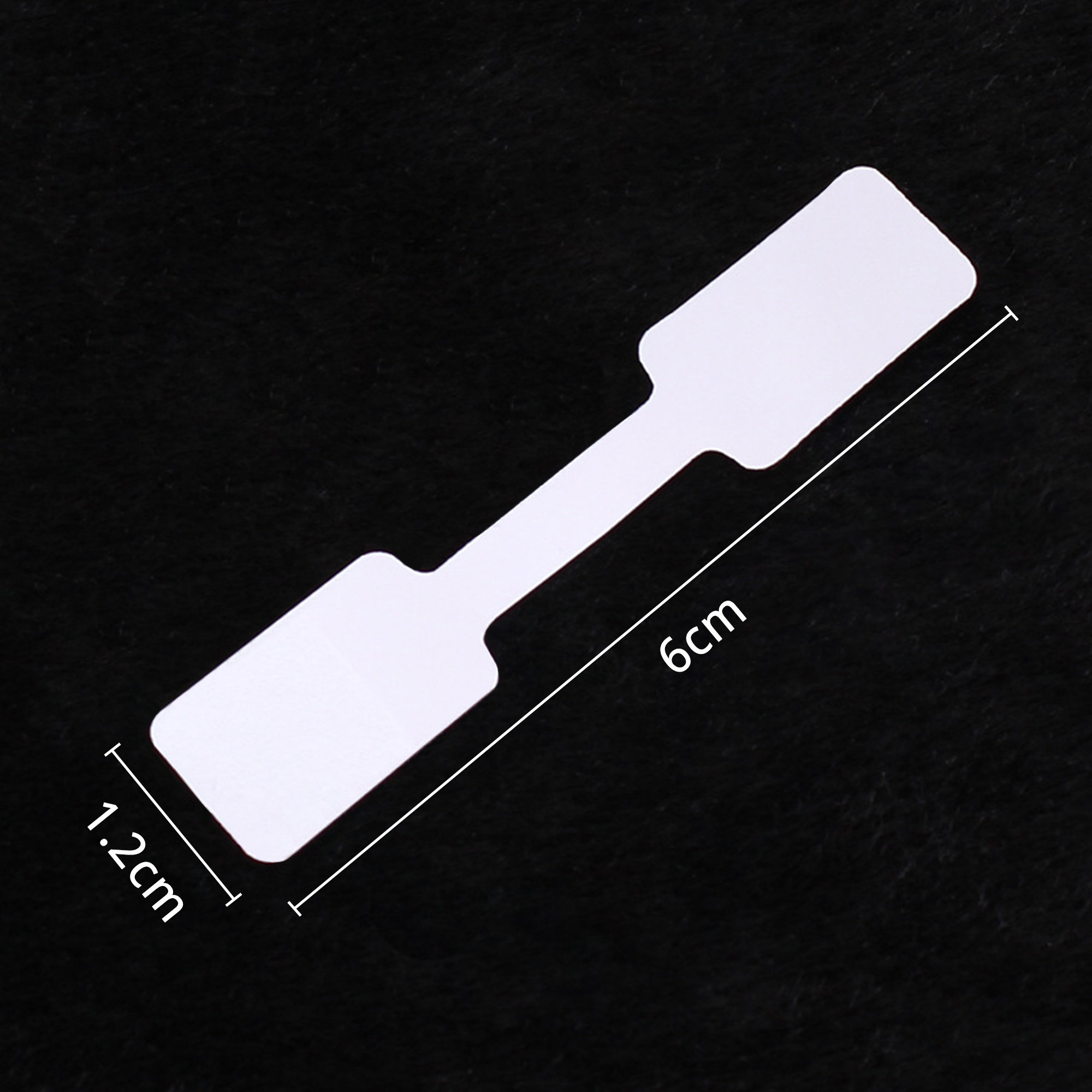Personalized Rectangle Jewelry Price Tags Stickers, Self Adhesive ...