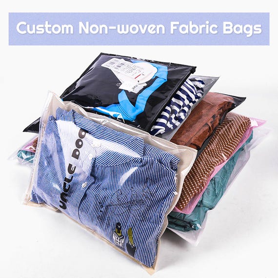 Clothes storage bags zipper hotsell