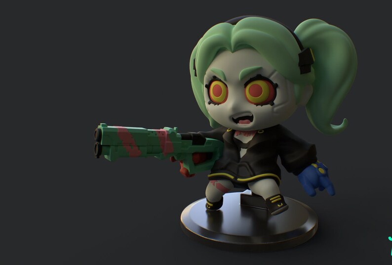 PLAKIT Fan Art Action Figures 3D CYBERPUNK Edgerunners Etsy