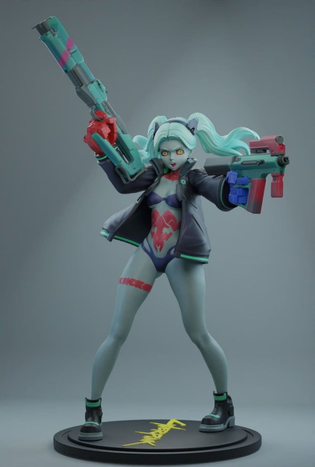 PLAKIT Fan Art Action Figures 3D CYBERPUNK Edgerunners Etsy
