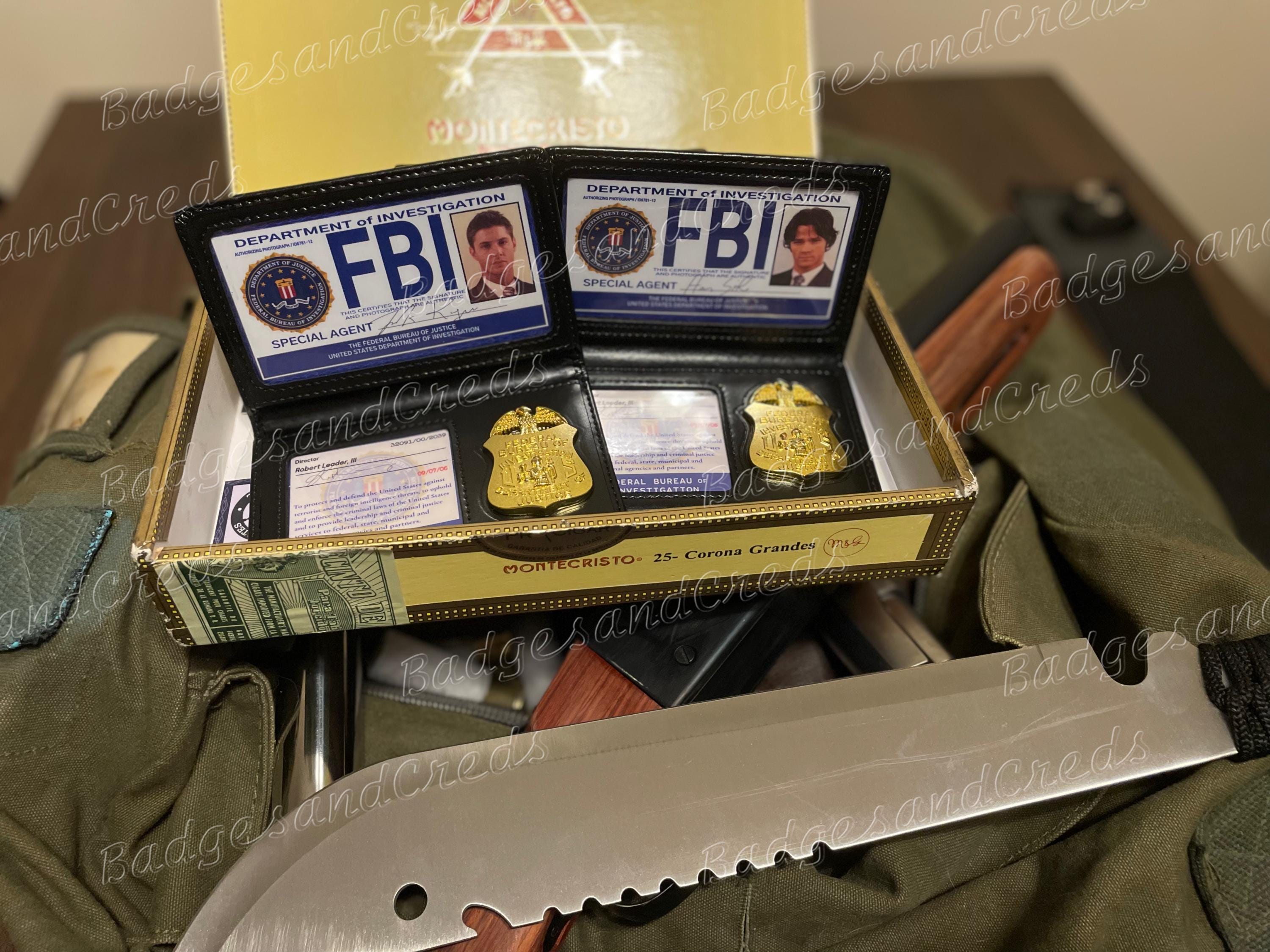 Supernatural Screen-accurate FBI Ids DIGITAL DOWNLOAD - Etsy