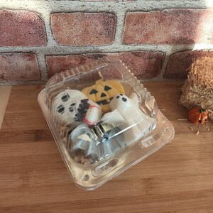 Halloween Jumbo Größe Sojawachs Melts | Wähle deinen Duft | Herbstgeruch, beängstigend geformt, lange Brennerei | Geschenk bereit