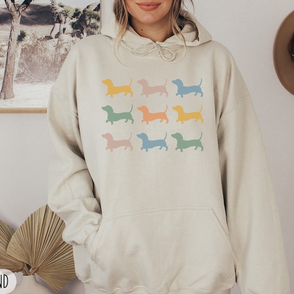 Dachshund Hoodie, Dachshund Mom Crewneck, Dachshund Lover Gift, Funny Dachshund Owner Gift, Wiener Dog Mom Shirt, Doxie Mama Sweatshirt