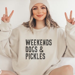 Pickle Sweatshirt, Pickle Crewneck, Dill Pickle Lover Gift, Pickle Jar Shirt, Canning Season Shirt, Retro Distressed Pickle Sweater