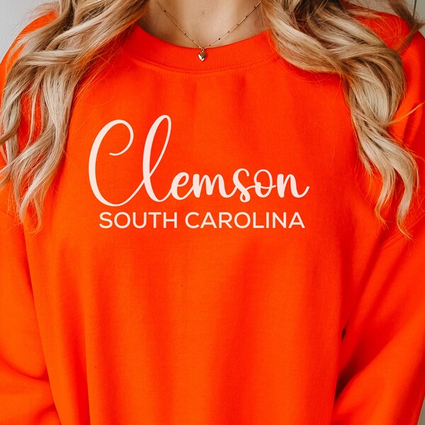 Cute clemson sweatshirts clearance