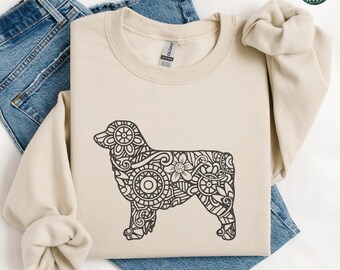 Australian Shepherd Sweatshirt, Aussie Dog Gifts, Aussie Mom Hoodie, Australian Shepherd Mama Shirt, Funny Aussie Crewneck Apparel