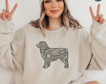 Australian Shepherd Sweatshirt, Aussie Dog Gifts, Aussie Mom Hoodie, Australian Shepherd Mama Shirt, Funny Aussie Crewneck Apparel