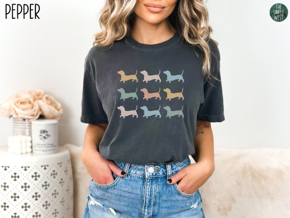 Dachshund Comfort Colors Shirt | Dachshund Mama Shirt | Doxie Mama Shirt | Dachshund Shirt | Dachshund Mom Gift | Dachshund Lover Gift