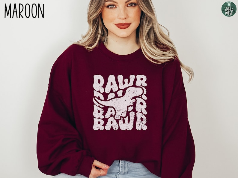 Cool Dino Rawr Sweatshirt