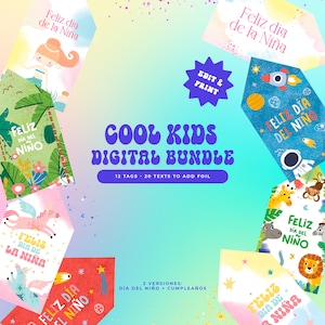 Fantastico tag per bambini/festa dei bambini/compleanno
