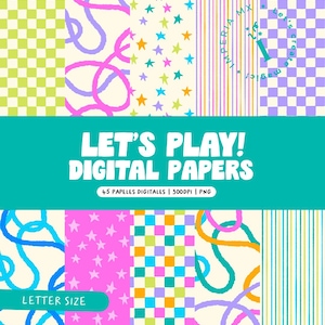 Digital Children's Day Papers - digital papers, wallpaper