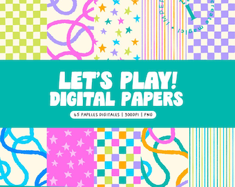 Digital Children's Day Papers - digital papers, wallpaper