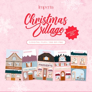 DIGITAL / Christmas Village Box / Christmas Village Collection