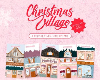 DIGITAL / Christmas Village Box / Christmas Village Collection