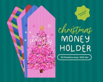 Christmas Money Holder / Money Envelope / Christmas Money Envelopes