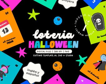 DIGITAL - 26 players - Halloween Lottery Game, Board Game
