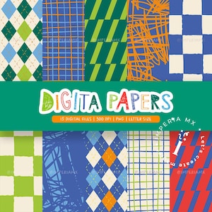 Father's Day / Digital Papers / Wallpaper