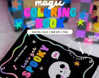 DIGITAL | Magic Coloring Book / Halloween / Coloring Book