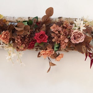 Fall Garland Autumn Wedding Arch Flower Wedding Centerpiece Wedding Garland Decoration