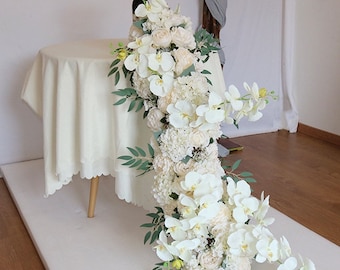 Artificial Flower Centerpiece Flower Garland for Mantle