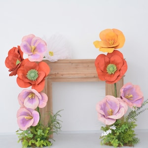 Customizable Giant EVA Flowers - Oversized Flowers for Window Display and Event Decor
