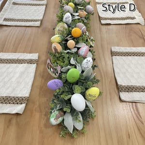 Ipetboom Easter Eucalyptus Berry Candle Rings: 4Pcs 2.6" Artificial Eucalyptus Wreath Holder For Spring Easter Home Party Table Centerpiece Decor