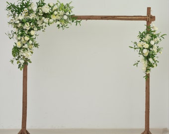 Greenery Wedding Arrangement with White Flowers Wedding Arch Swag