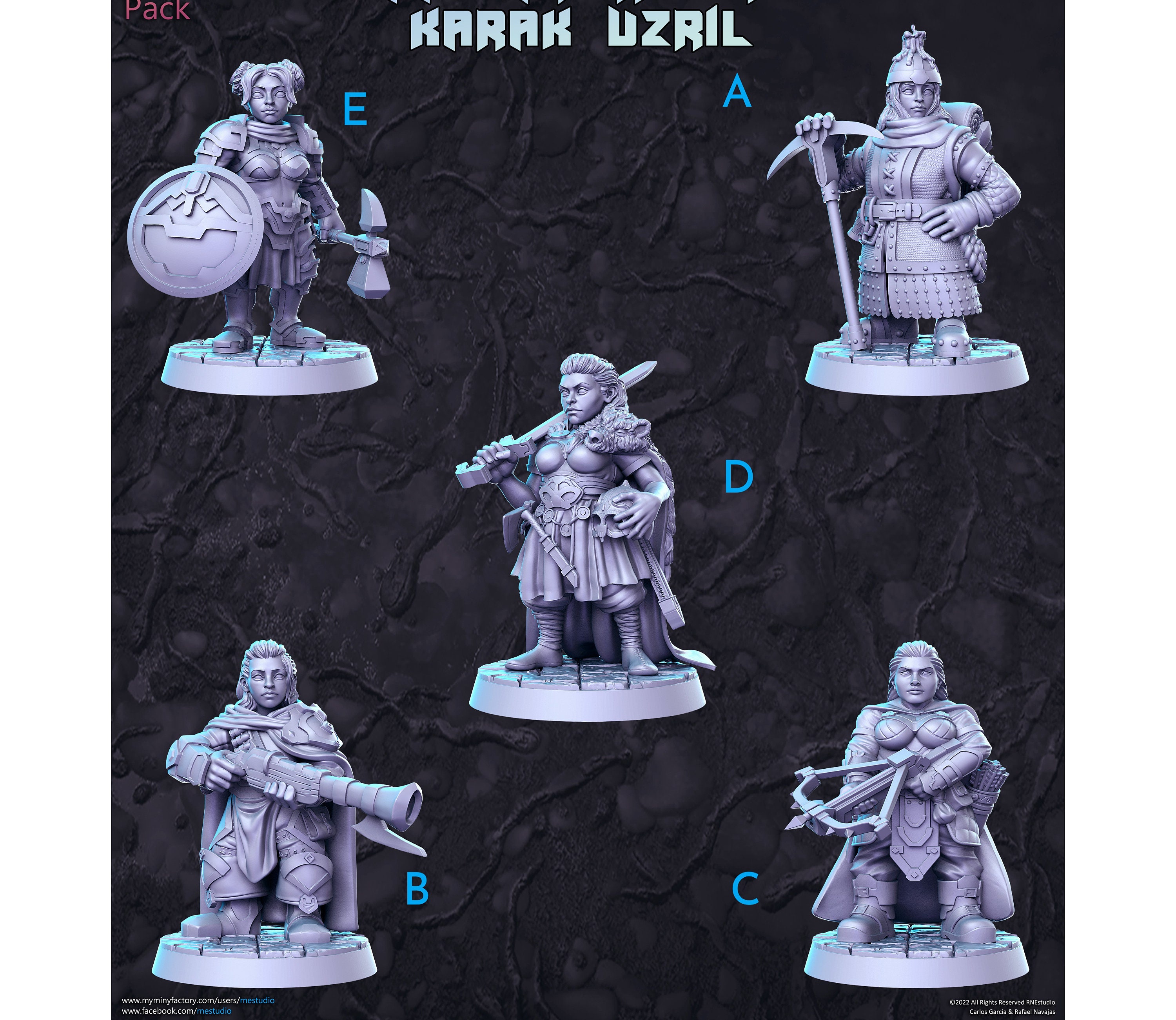 Fantasy Hero Miniatures - Dwarf Fighter - WWGaming