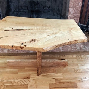 Ash coffee table done in Nakashima Style