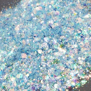 Lilies Glitter, chunky glitter,chunky mix, purple glitter, purple chunky  glitter, glitter shaker, nail art, resin molds