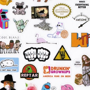 Meme Sticker Pack, Funny Stickers for Teens and Adults